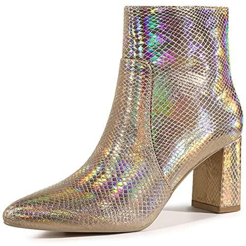 Chaussures à Talons Hauts Pointus Pour Femmes - Simili Cuir, Talon 10 Cm, Bout Effilé - 3