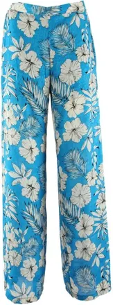 Pinko Wide Trousers, female, Blue, Size: XS Wide Trousers