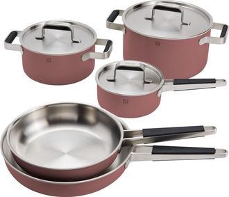 Zwilling Pure 8-pc Stainless Steel Cookware Set