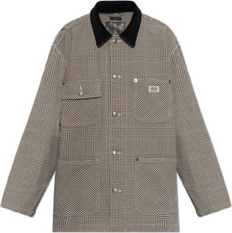R13 Relaxed Chore Jacket - Dames - Zomerjassen - Grijs - S - Katoen - Jassen