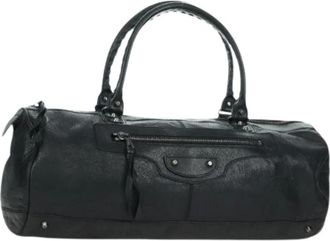 Balenciaga Pre-owned Weekend Bags, female, Black, Size: ONE SIZE Pre-owned Vintage Hand Bag