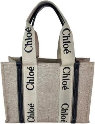 Chlo&eacute; Pre-owned Tote Bags, female, Beige, Size: ONE SIZE Pre-owned Tote Bag