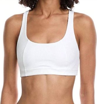 YEAR OF OURS Thermal Lily Bra In Ivory