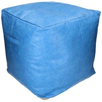 Vacchetti Vacchetti - Puf De Celulosa Azul Claro Cm40x40h40