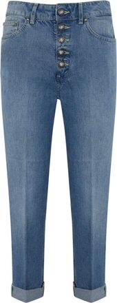 Dondup Koons Cropped Jeans In Cotton