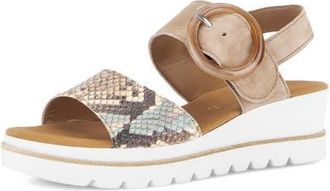 Gabor Ankle Strap Wedge Sandal at Nordstrom, Size 7.5Us