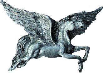 Generic Pegasus Flying Horse Mythical Fantasy Belt Buckle