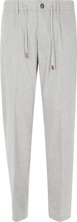 Eleventy X75Panb 21 Tes 0H027 Chino Broek - Heren - Chinos - Grijs - W31 - Wol - Broeken