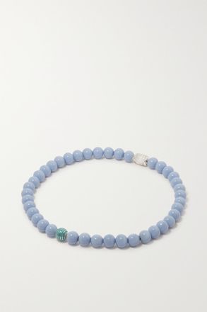 Lauren Rubinski Collana In Argento Sterling, Oro 14 Carati E Smalto