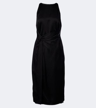 R&oacute;he R&oacute;he Gathered midi dress