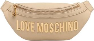 Love Moschino Kleine heuptas - Dames - Heuptassen - Beige - ONE Size - Leer - Tassen