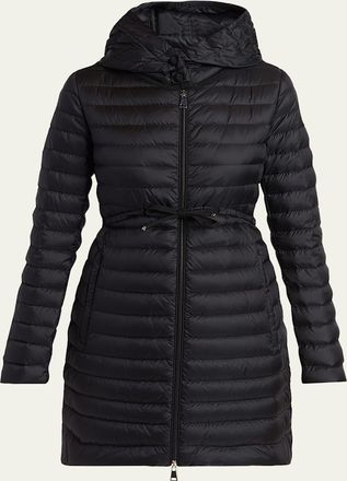 Moncler Barbel Long Down Parka