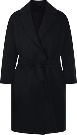 Max Mara Arona Jas - Dames - Jas met riem - Zwart - S - Jassen