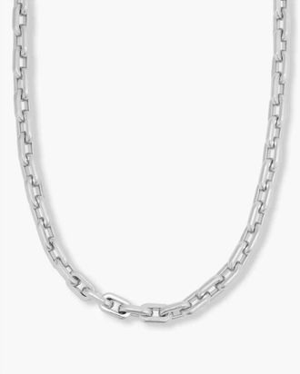 Melinda Maria Womens Frankie Chain Necklace In Silver