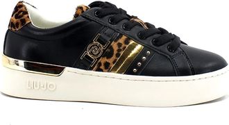 Liu Jo Sneakers - Dames - Sneakers - Zwart - 36 EU - Leer - Schoenen