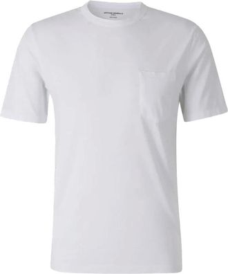 Officine G&eacute;n&eacute;rale T-Shirts, male, White, L, White Short-Sleeve Crewneck Tee Shirt