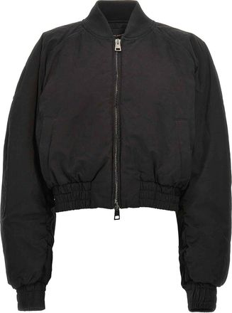 Andamane Sierra Cropped Bomber Jacket