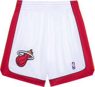 Mitchell & Ness x NBA Miami Heat 2005-06 Shorts White Red ASHR4170-MHE05PPPWHIT