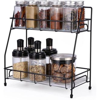 OEM Mensola Portaoggetti Da Cucina, Mensola Da Appoggio, Organizer Per Spezie, Soluzione Salvaspazio Per Cucina E Bagno