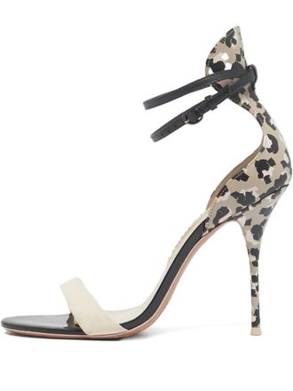 Sophia Webster Nicole strappy leather sandals - Grey