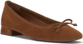 Vince Camuto Jenlea Ballet Flat in Burnt Sugar at Nordstrom, Size 12