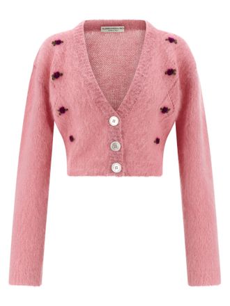 Alessandra Rich Wool Womens Cardigan