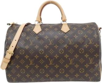 Louis Vuitton Pre-owned Boston tas - Dames - Vintage Handtas - Bruin - ONE Size - Vintage