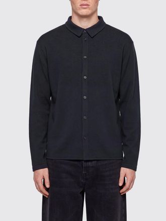 Giorgio Armani Pure Cashmere Knit Shirt with French Collar