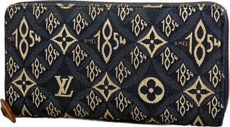 Louis Vuitton Blue Long Wallet (Bi-Fold) (Pre-Owned)