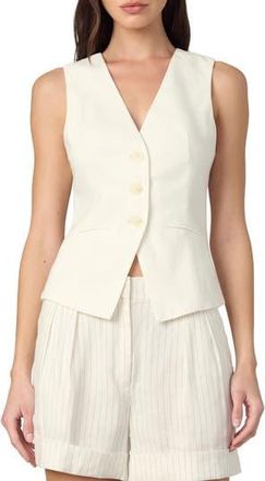 Joe's The Maeve Linen Blend Vest in Ecru at Nordstrom Rack, Size X-Small