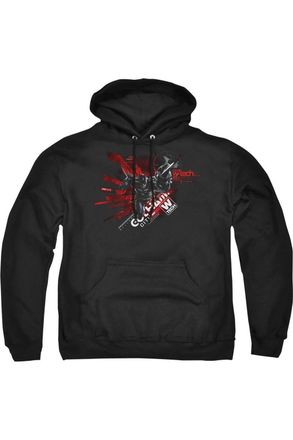 Gildan Batman Arkham Knight Ak Tech Adult Pull Over Hoodie / Hooded Sweatshirt