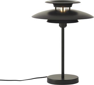 QAZQA Qazqa L&aacute;mpara De Mesa Retro De Acero Negro De 45 Cm - Pauly