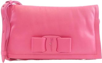 Ferragamo Leather Shoulder Bag (Pre-Owned)