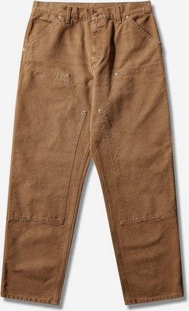 Carhartt Work in Progress Men s Double Knee Pants Hamilton Brown (Grind Washed)