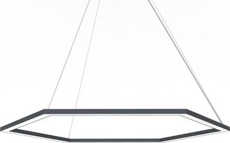 Lumicom Esagono L&aacute;mpara De Techo &Oslash;90 Monocolore Mate