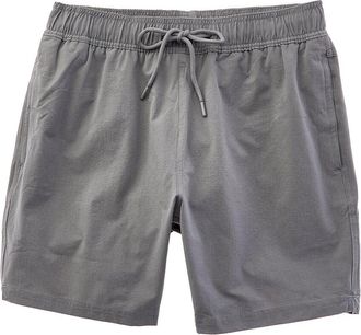 Beach Bros Textured Stretch Swim Trunk