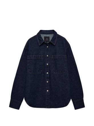 Anine Bing Samy Shirt - Unwashed Blue