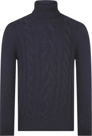 Gran Sasso Heren, Truien, Blauw, Maat: L Wol