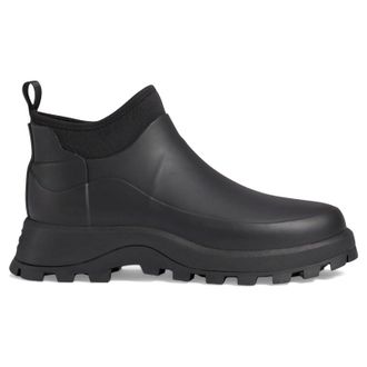 Hunter City Explorer Ankle Rubber Womens Ankle Boots - Black - Size:UK 5