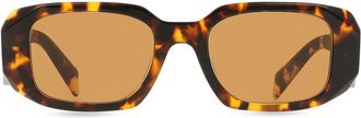 Prada PR 17WSF Asian Fit VAU2Z1 Womens Sunglasses Tortoiseshell Size 51