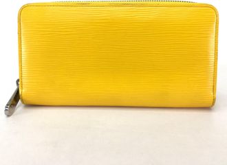 Louis Vuitton Epi Citron Epi Leather Long Wallet (Bi-Fold) (Pre-Owned)