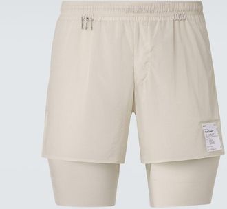 SATISFY Heatcrush 8 Desert running shorts