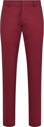 HUGO BOSS Mens Rogan 4-1 Trousers - Red Cotton - Size Large