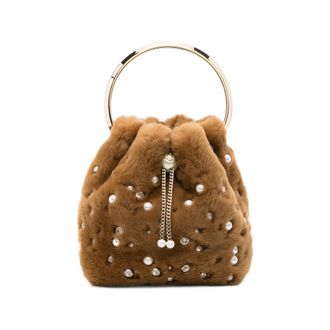 Jimmy Choo London Bon Bon Bucket Bag