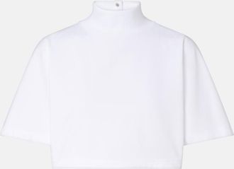 Alaia Ala&iuml;a Cotton jersey T-shirt