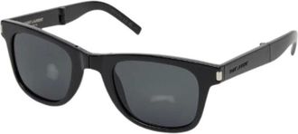Saint Laurent Pre-owned Accessories, female, Black, Size: ONE SIZE Pre-owned Plastic Sunglasses