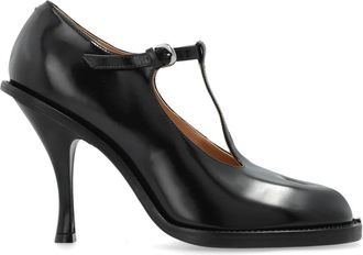 Maison Margiela Hoge hakken met Tabi-uitsnijding - Dames - Pumps - Zwart - 36 EU - Leer - Schoenen