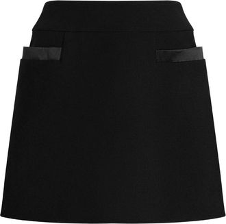 Dolce & Gabbana Basque Pocket-Detail Skirt