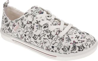 Skechers BOBS from B Cute 2.0-Glam Kitty Womens Slip On, White-multi, 9