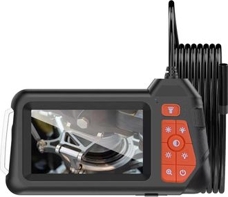OEM Endoscope Camera - Dual Lens 8 Mm - 5 M Semi-rigid Cable - 4 3 Inch Ips Screen - 1080p - Ip67 Waterproof - 2600 Mah Battery